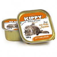 Паштет Kippy Cat для кішок з куркою, 100 г