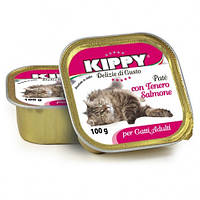 Паштет Kippy Cat для кішок з лососем, 100 г