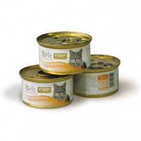 Консерви Brit Care Tuna, Milk & Pea для кішок з тунцем і морквою, 80 г