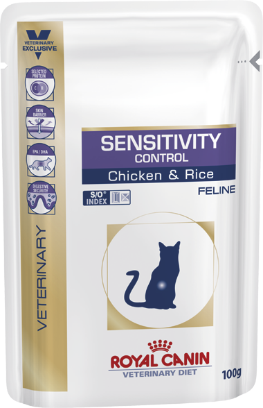 Royal Canin Sensitivity Control S/O Chicken 100 г для кошек при пищевой аллергии