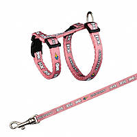 Шлея+поводок Trixie Harness with Leash для крольчат нейлоновый, 20-33 см