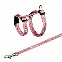 Шлея+повідець Trixie Harness with Leash для кроленят нейлоновий, 20-33 см