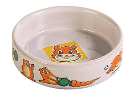 Trixie Миска Ceramic Bowl для дрібних гризунів, кераміка, 90 мл