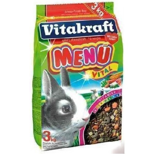 Корм Vitakraft Menu для кроликів, 3 кг