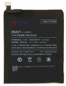 Акумуляторна батарея для телефона Xiaomi Mi Note/BM21