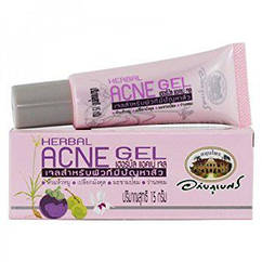 Лікувальний крем-гель для боротьби з акне, для проблемної шкіри Herbal Acne Gel