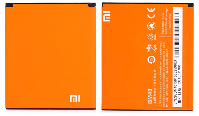 Аккумуляторная батарея для телефона Xiaomi Mi2a / BM40 - фото 1 - id-p658351230