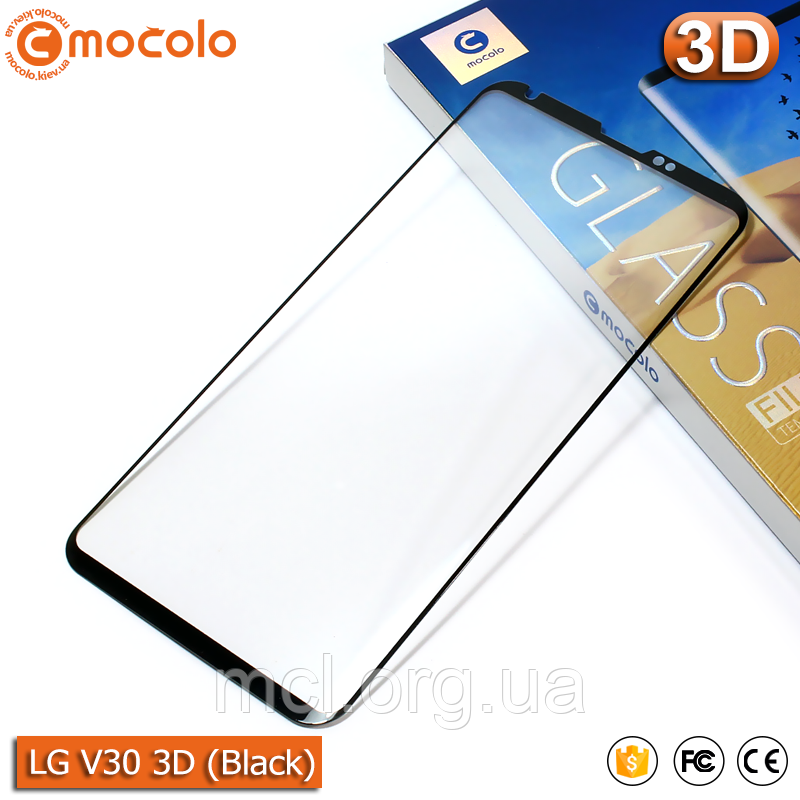 Захисне скло Mocolo LG V30 3D (Black)