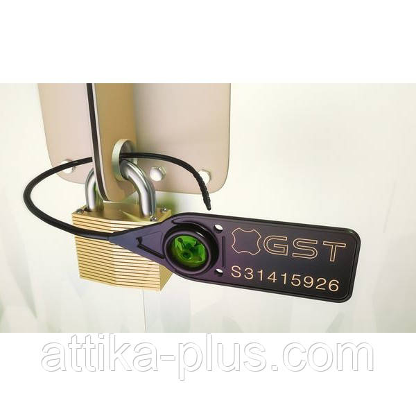 Пластикова пломба Стріла Люкс 38,50 см ( Чорний принц), фото 1