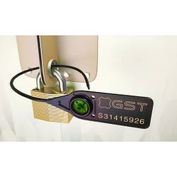 Пластикова пломба Стріла Люкс 38,50 см ( Чорний принц)