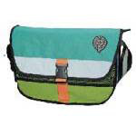 Сумка подросковая Х176 "Oxford", зелено-сіра 553002