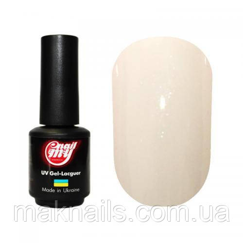 Гель-лак My Nail System №321 молочний з шиммером (пр-під Україна) 9мл