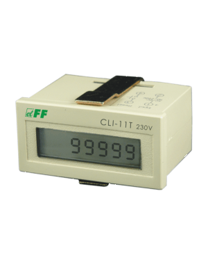 Счетчик импульсов CLI-11T 220 110÷240В AC/DC щитовой F&F - фото 2 - id-p286567362