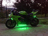Яскрава підсвітка на моторолер-Зелена, фото 2
