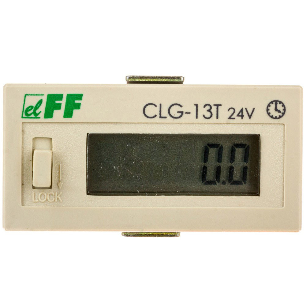 Счетчик времени работы CLG-13T 24 4÷30В DC щитовой F&F - фото 1 - id-p286569471