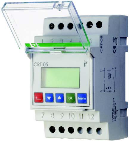 Регулятор температуры цифровой программируемый CRT-05 B -100- +400*С 3S без зонда F&F - фото 1 - id-p287194817