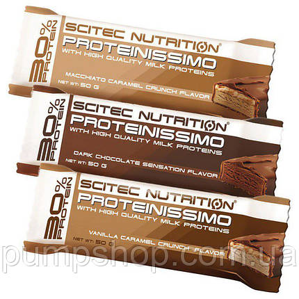 Протеїновий батончик Scitec Nutrition Proteinissimo 50 грамів, фото 2