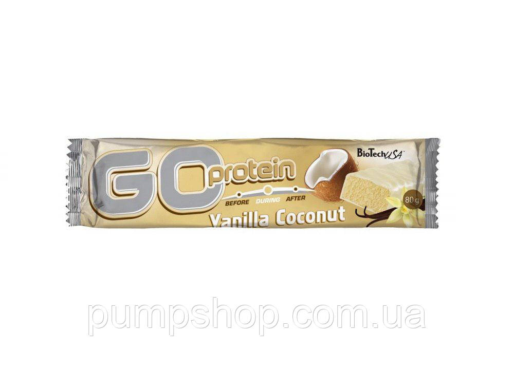 Протеїновий батончик BioTech USA Go Protein bar 80 г