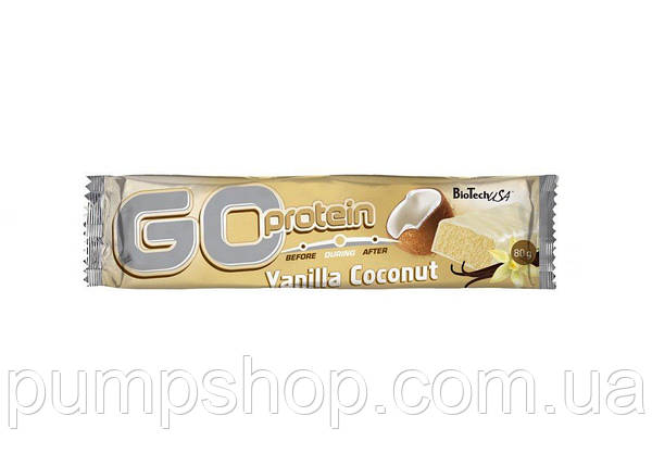 Протеїновий батончик BioTech USA Go Protein bar 80 г, фото 2