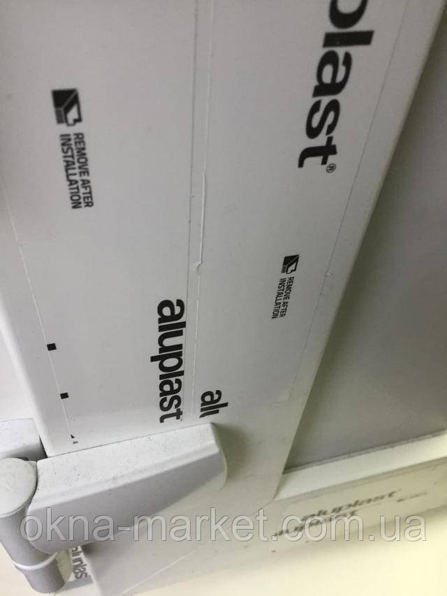 Металопластикові вхідні двері ALUPLAST