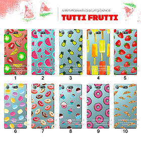 Прозорий чохол з малюнком для Sony Xperia XZ1 Compact (80 дизайнів)