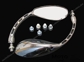 Дзеркала мото заднього огляду ZX-2554 8 мм/10 мм Mototech