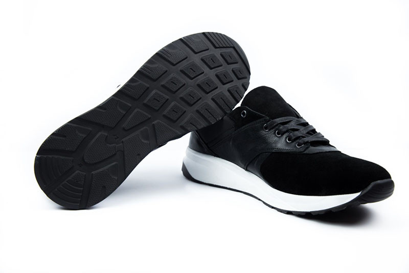 Кроссовки мужские Gross замша/кожа натуральные черные Gr0008 42 (ID ...