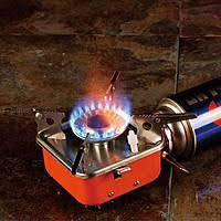 Газова плита Intertool, з регулятором температури.
