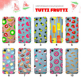 Ультратонкий прозорий чохол з малюнком для LG Q6 M700/Q6 M700A (80 дизайнів)