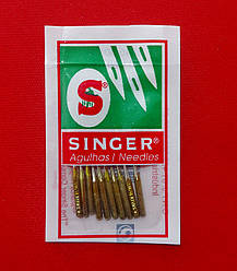 Голки SINGER No80/11 для побутових швейних машин (набір 10 голок)