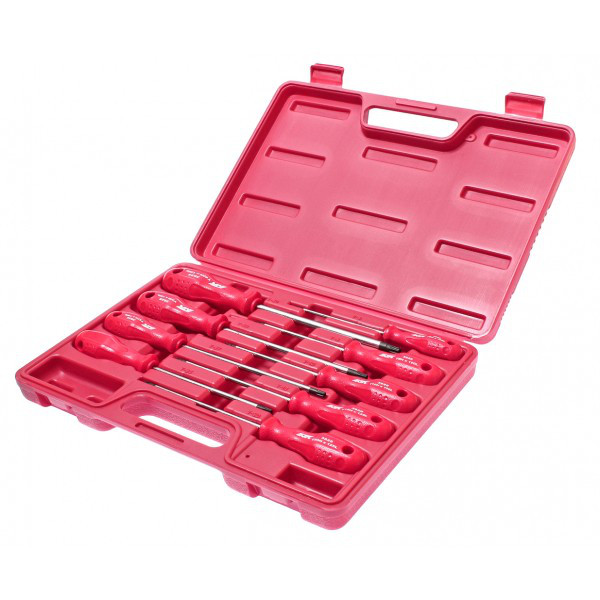 Набір викруток TORX TH8-TH40 з отвором (9ед.) 3925 JTC