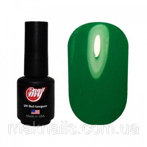 ГЕЛЬ ЛАК MY NAIL 9 МЛ № 384 травяной 9мл. ( пр-во Украина)