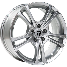 Диски від Tomason ( Томасон) модель EASY колір Silver Painted параметри 7J x 16" 4 x 100 ET 40 