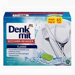 Таблетки для посудомийних машин Denkmit Classic 65 шт.