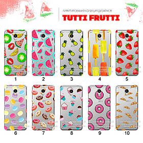 Ультратонкий прозорий чохол із малюнком для Meizu M6 (80 дизайнів)