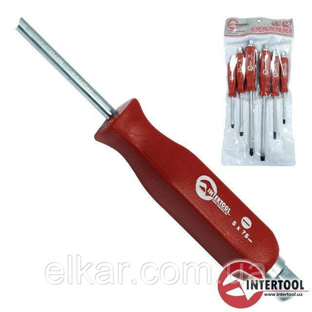 Набір викруток ударних (6 шт."+", "-")   HT-0403, фото 1