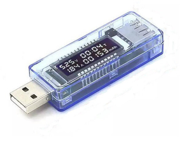 USB тестер ємності акумуляторів