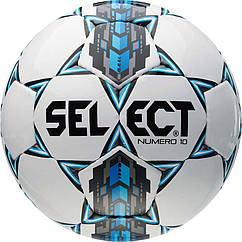 М'яч футбольний SELECT Numero 10 (305) біл/сір/блакит розмір 3 (1573021002)