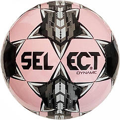 М'яч футбольний SELECT Dynamic (017) рожевий/чорн розмір 5 (3885821894)