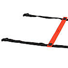 Координаційна драбина SELECT Agillity ladder — indoor (216), оранж/чорн (14 щаблів, 6 м), фото 2