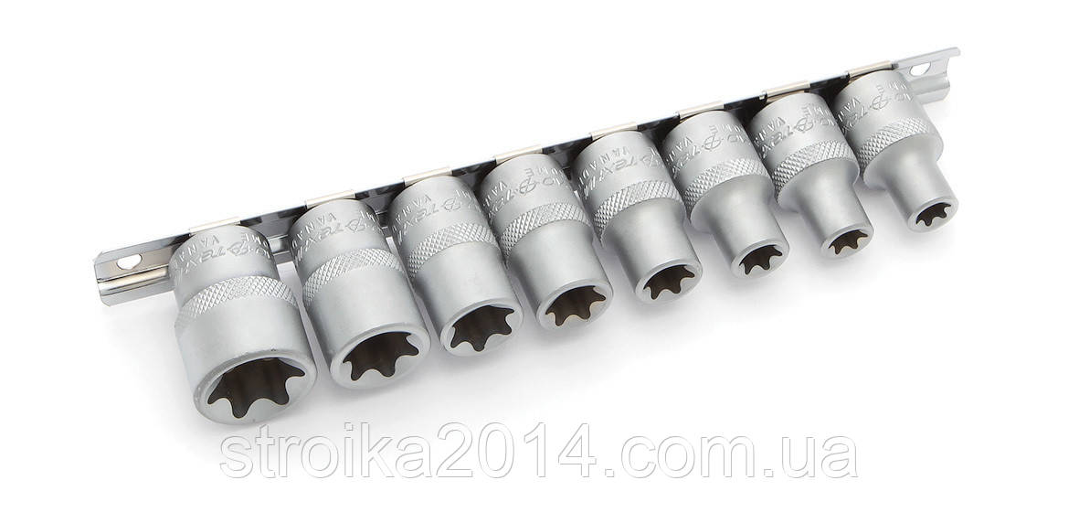 Набір головок TORX, тип Е 1/2" 8 одиниць Справа Техніки (623108)