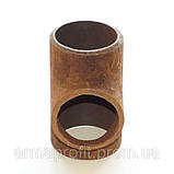 Трійник рівнопрохідний 33,7х2,3 ст. 20 ГОСТ 17376-2001, фото 3