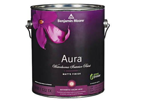 Акрилова матова фарба Aura Interior Matte Finish Benjamin Moore 3,78л, фото 1