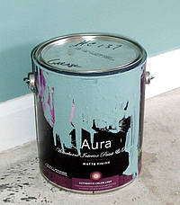 Акрилова матова фарба Aura Interior Matte Finish Benjamin Moore 3,78л, фото 5