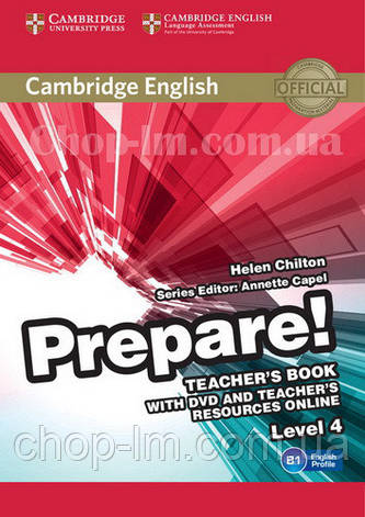 Cambridge English Prepare! 4 teacher's Book with DVD and teacher's Online Resources / Книга для вчителя, фото 2