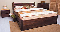 Ліжко дерев'яне Софія V з шухлядами ТМ Олімп