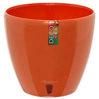 Горщик для квітів DECO-TWIN12 л морквяний