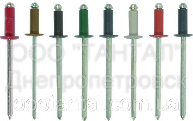 Вытяжные заклепки из алюминия