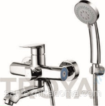Змішувач для ванни короткий гусак TROYA FOB3-A134