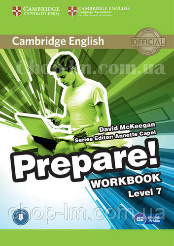 Cambridge English Prepare! 7 Workbook with Downloadable Audio / Робочий зошит